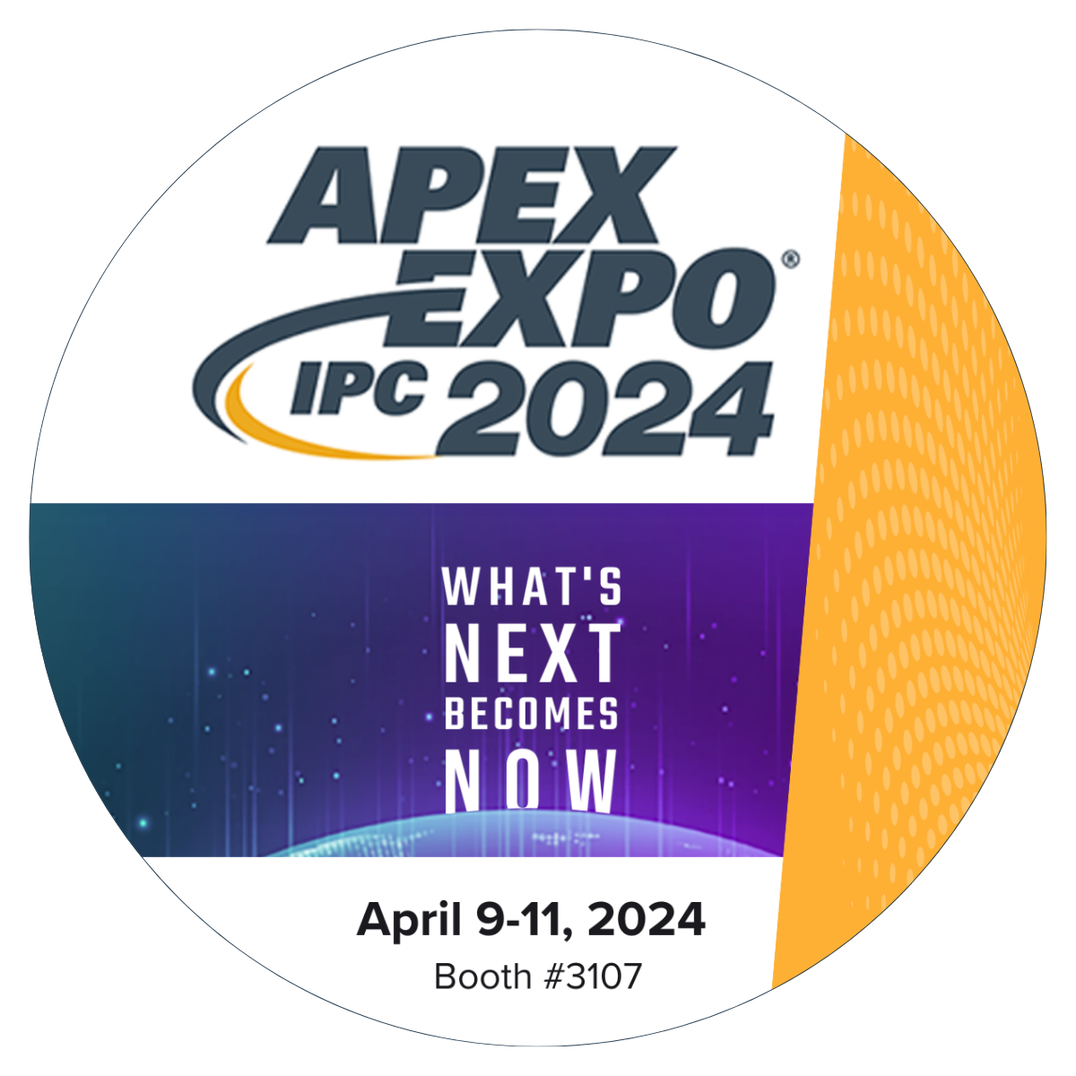 APEX EXPO 2024 web banner circle